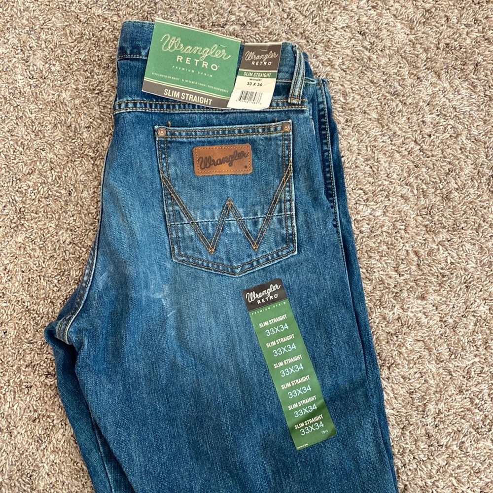 Wrangler Slim Straight Jeans